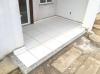 Casas 01 à 30 - Revestimento Cerâmico Piso Varanda e Área de Serviço.
